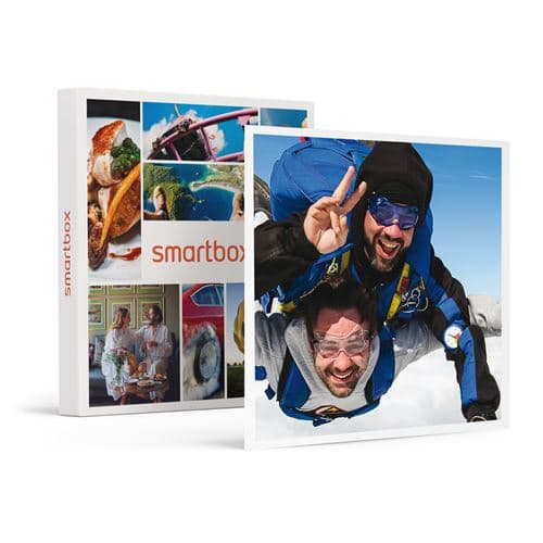 SMARTBOX - Saut en parachute en tandem près de Dijon - Coffret Cadeau Sport & Aventure