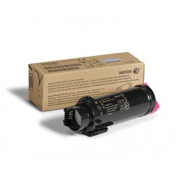 Xerox cartouche de toner d'origine magenta haute capacité 2400 pages pour Workcentre 6515 et Phaser 6510